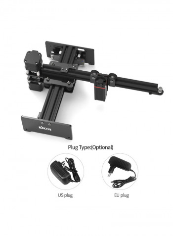 Portable Desktop Laser Engraver Black 43centimeter