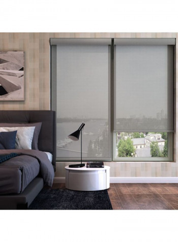 Single Sunscreen Collection 2 Roller Blind Shades Grey 160x240cm