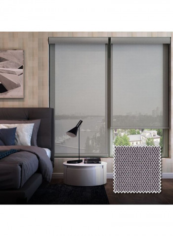 Single Sunscreen Collection 2 Roller Blind Shades Grey 160x240cm