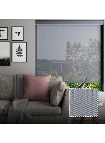 Single Sunscreen Collection 2 Roller Window Shade Grey 160x240cm