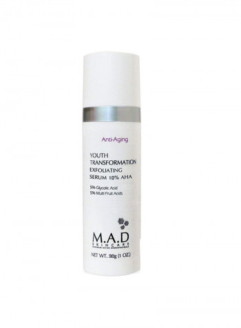 Anti-Aging Youth Transformation Exfoliating Serum 1ounce
