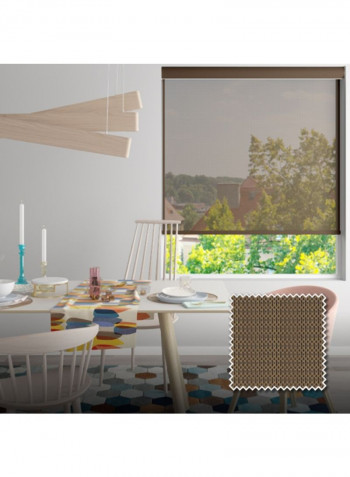 Single Sunscreen Collection 2 Roller Blackout Window Shade Brown 160x240cm