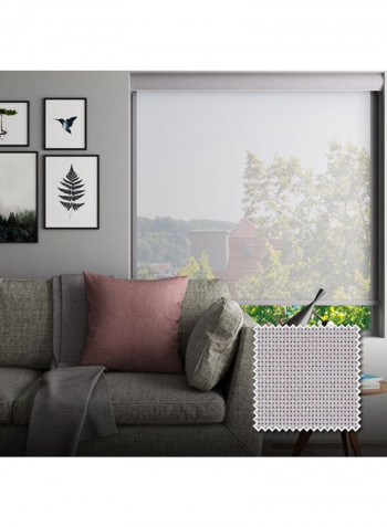 Single Sunscreen Collection 2 Roller Blind Shades Grey 160x240cm