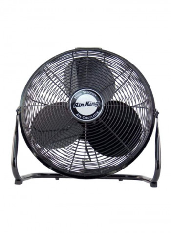 High Velocity Pivoting Floor Fan 9212 Black