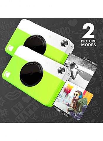 Printomatic Digital Instant Camera Art With Accessories