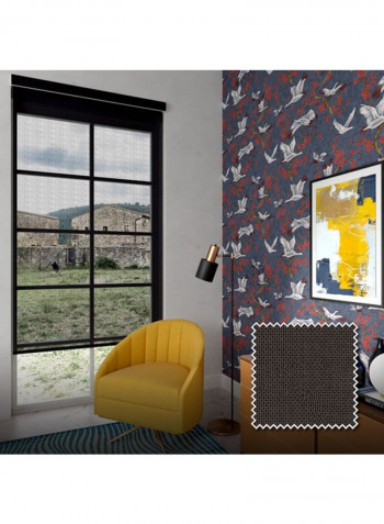 Single Sunscreen Collection 2 Roller Window Shade Black/Grey 160x240cm
