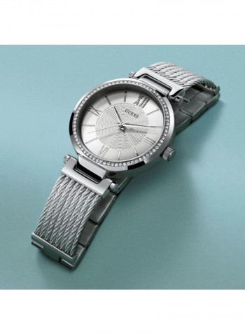 Women's Water Resistant Stainless Steel Analog Watch W0638L1