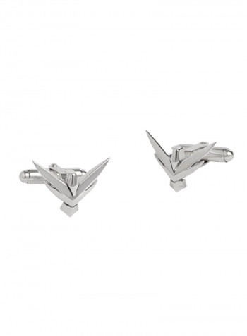 Sterling Silver Heraldic Cufflinks