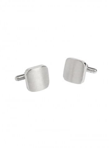 Sterling Silver Rotunda Quadrum Cufflinks