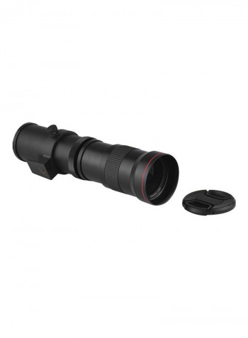Super Telephoto Manual Zoom Lens Black