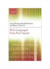 Rich Languages From Poor Inputs Hardcover