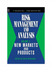 Risk Management And Analysis:New Markets And Products Hardcover 2