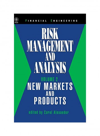 Risk Management And Analysis:New Markets And Products Hardcover 2