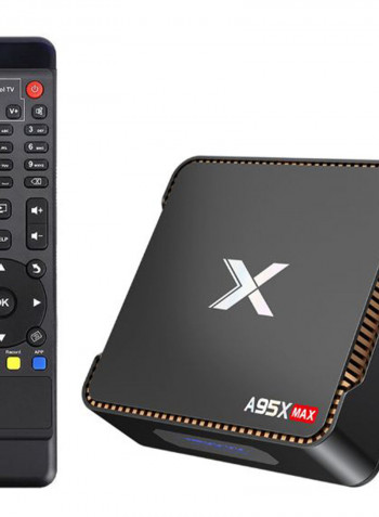 UHD 4K Media Player Smart TV Set Top Box A95X MAX WT2102 Black