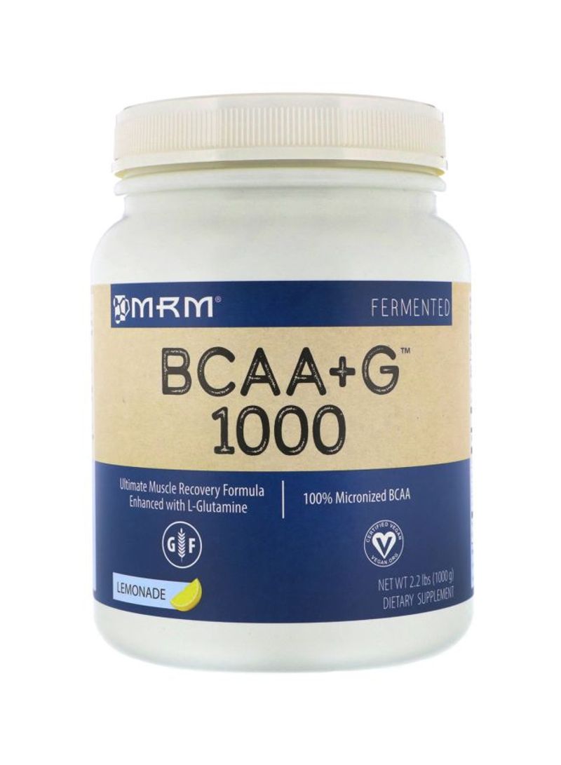 BCAA G1000 Powder Dietary Supplement - Lemonade