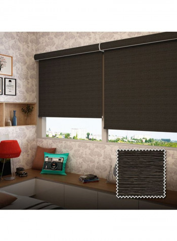 Single Mist Roller Blackout Window Shade Grey 220x200cm