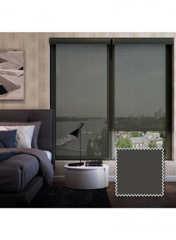 Single Sunscreen Collection 1 Window Blind Black 200x240cm