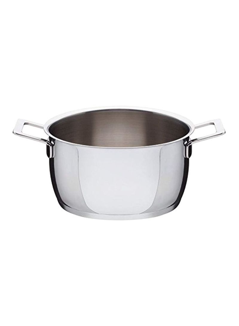 Stainless Steel Pot Silver 12.75ounce