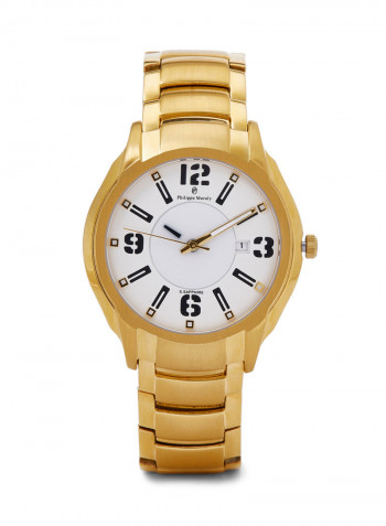 Water Resistant Stainless Steel Analog Wrist Watch