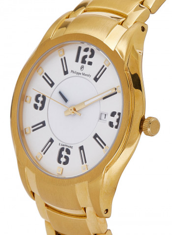 Water Resistant Stainless Steel Analog Wrist Watch