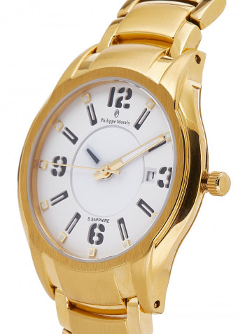Water Resistant Stainless Steel Analog Wrist Watch