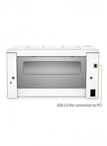 LaserJet Pro M102w Monochrome Wireless Laser Printer,M102W 364x190x277millimeter White
