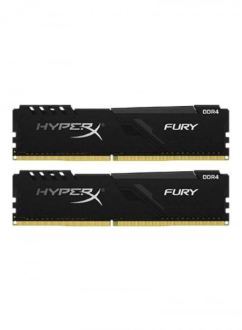 Pack Of 2 Fury DDR4 CL16 RAM Kit 32GB Black