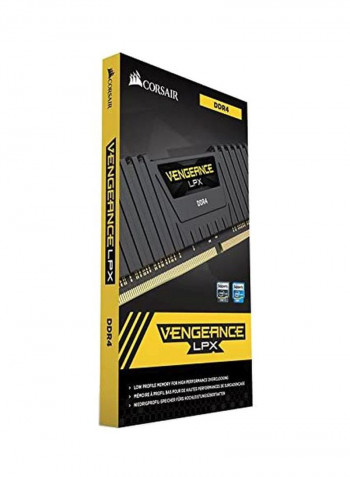 2-Piece Vengeance RGB Pro DDR4 C18 RAM Set 8GB Black