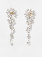 Eternal Flower Crystal Embellished Earrings reviews Eternal Flower Crystal Embellished Earrings