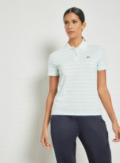 Striped Polo Turquoise/White reviews Striped Polo Turquoise/White