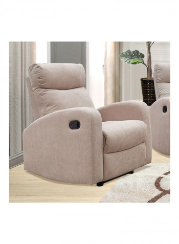 Kulltorp 1-Seater Recliner Beige 101 x 82 x 93cm