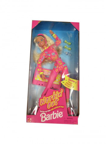 Workin' Out Barbie  Doll