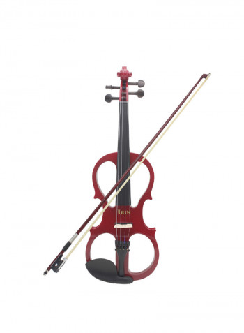 Wooden Maple Electric Violin With Ebony Fitting