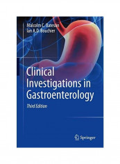 Clinical Investigations In Gastroenterology Hardcover English by Malcolm C. Bateson
