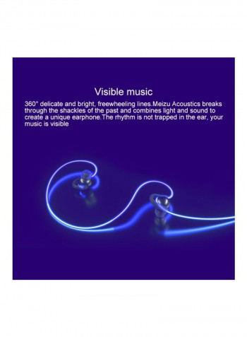 Bluetooth In-Ear Earphones Blue