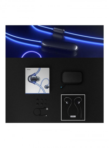 Bluetooth In-Ear Earphones Blue