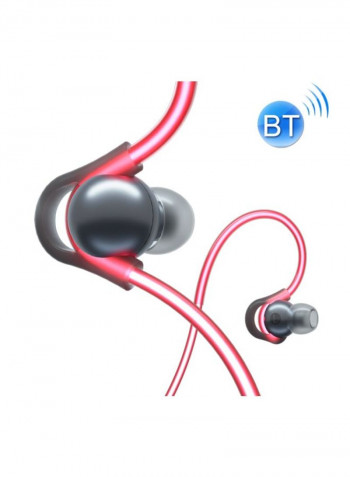 Bluetooth In-Ear Earphones Red