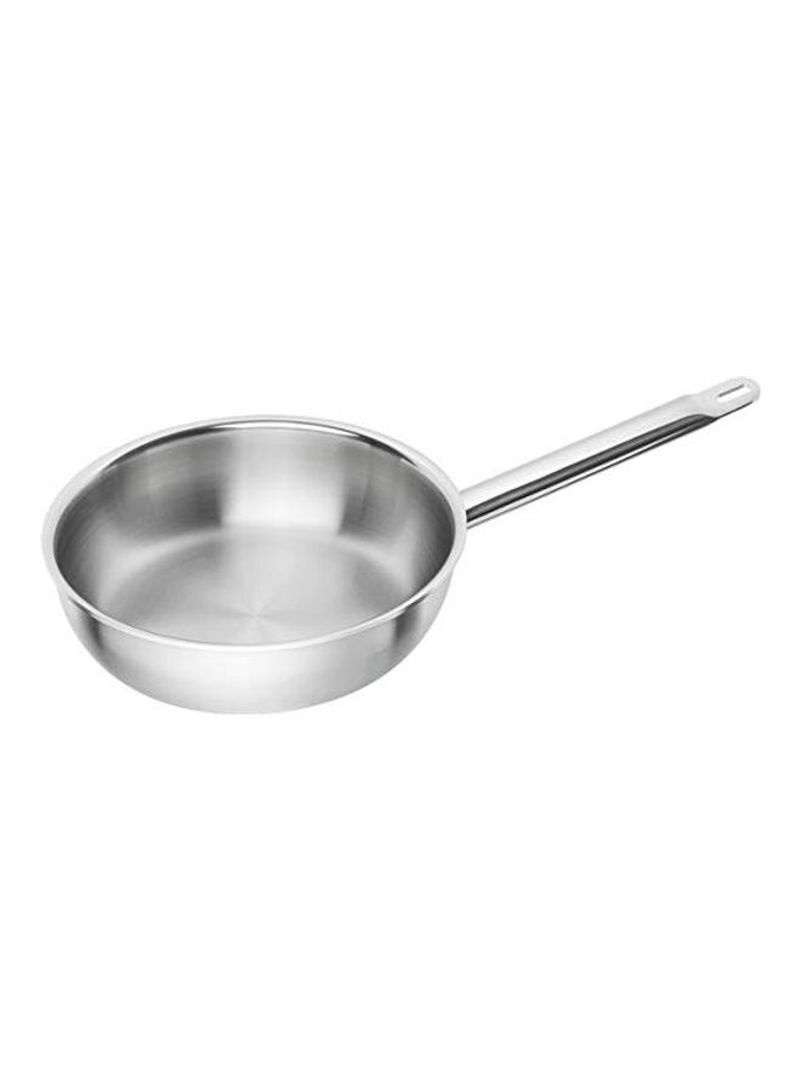 Stainless Steel Pan Silver 24cm