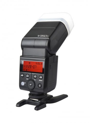 Wireless Speedlite Master And Slave Camera Flash 21x6.8x18centimeter Black