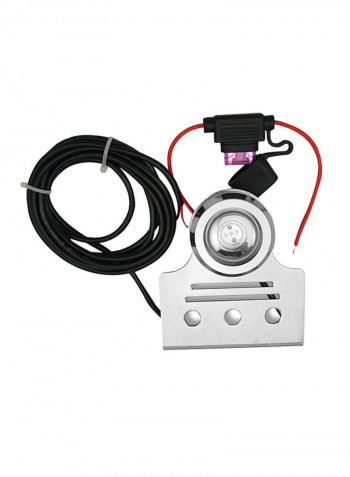 LED Underwater Marine Light Silver 11x5x11centimeter