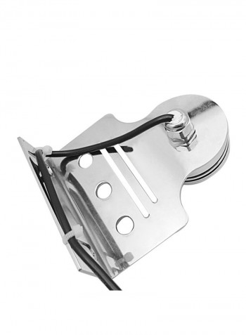 LED Underwater Marine Light Silver 11x5x11centimeter