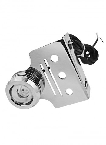 LED Underwater Marine Light Silver 11x5x11centimeter