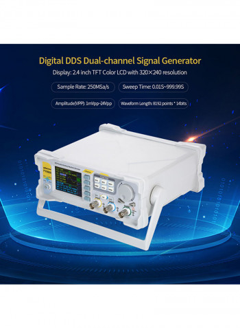 Dual-Channel Signal Generator White 1.065kg