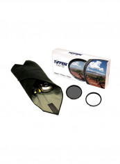 2-Piece Digital Ultra Clear Filter Kit 62millimeter Multicolour