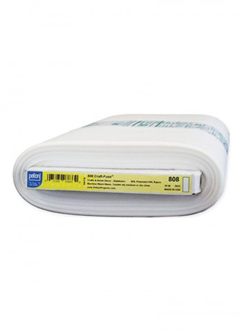 Craft-Fuse Fusible Interfacing White