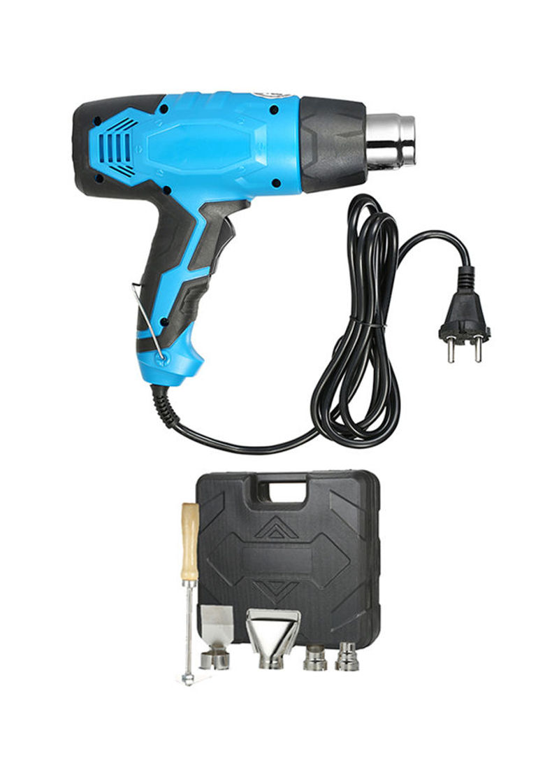 Electric Hot Air Gun Blue/Black 23.5 x 20 x 7centimeter