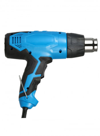 Electric Hot Air Gun Blue/Black 23.5 x 20 x 7centimeter