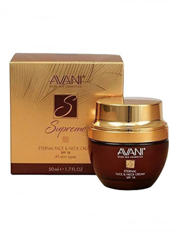 Eternal Face And Neck Cream SPF 18 50ml