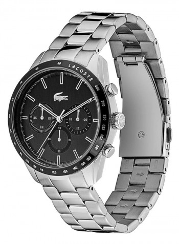 Men's Boston Water Resistance Stainless Steel Chronograph Watch 2011079