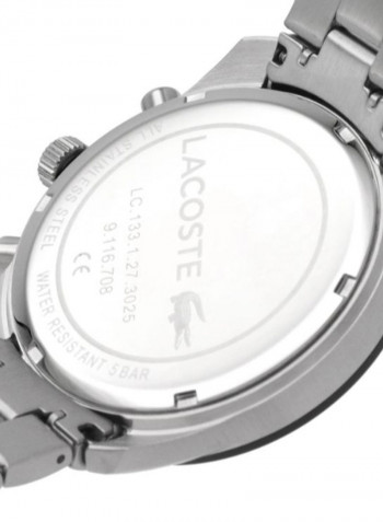Men's Boston Water Resistance Stainless Steel Chronograph Watch 2011079